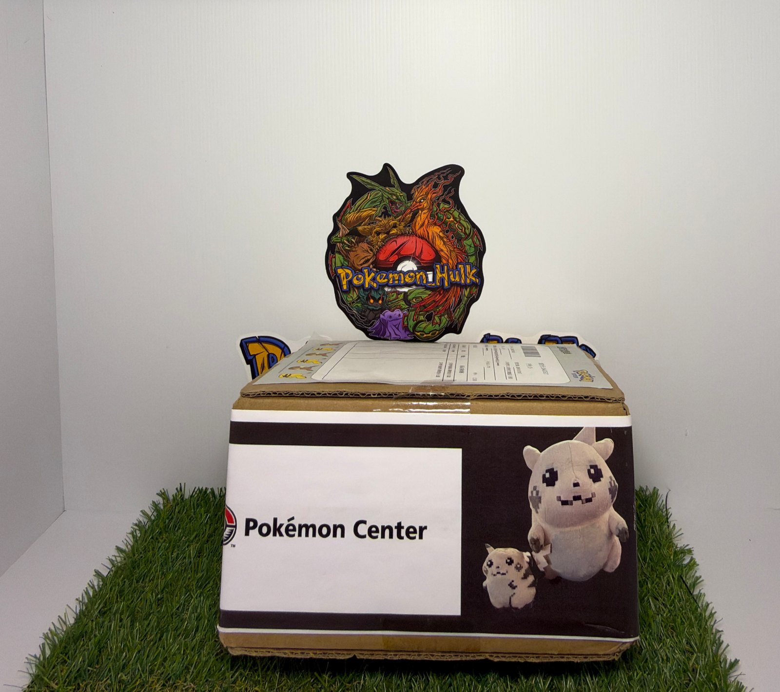 Pokémon Centre 8bit Pikachu Plush with matching Keyring