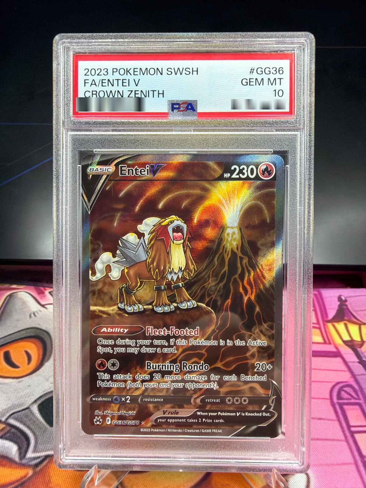 Entei V (PSA 10)