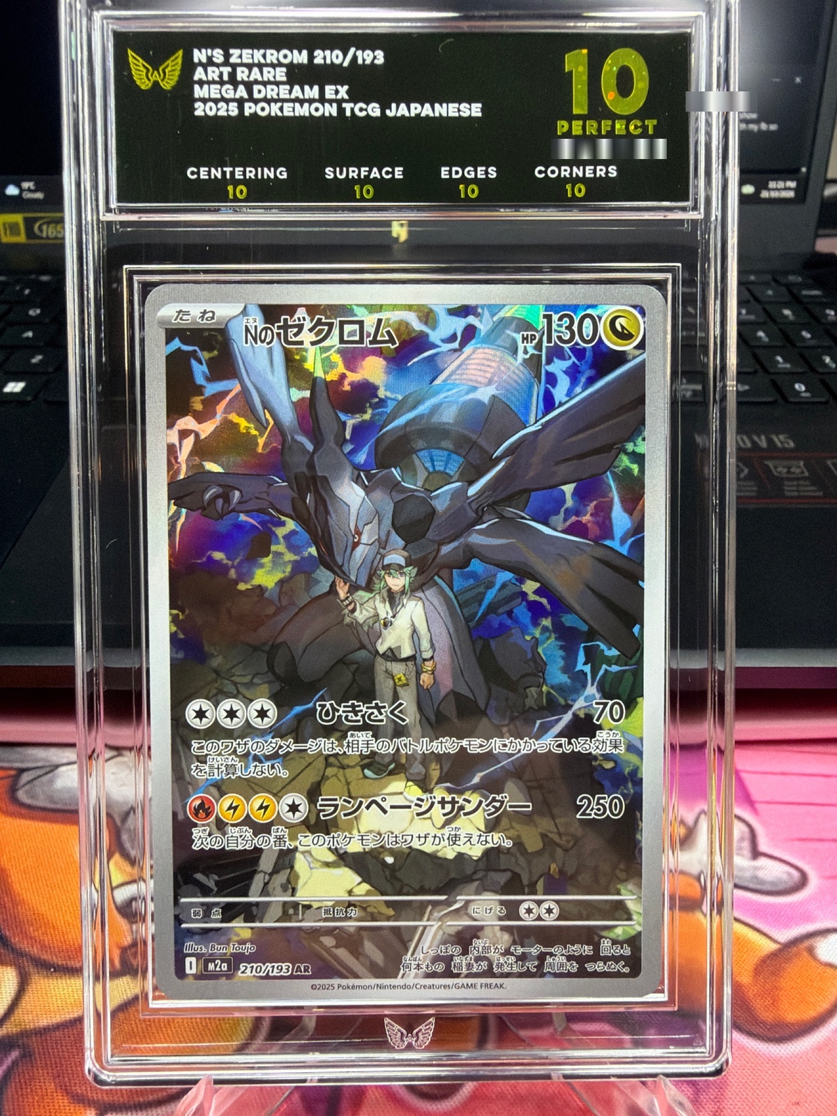 N's Zekrom - 210/193 (Ark black label 10)