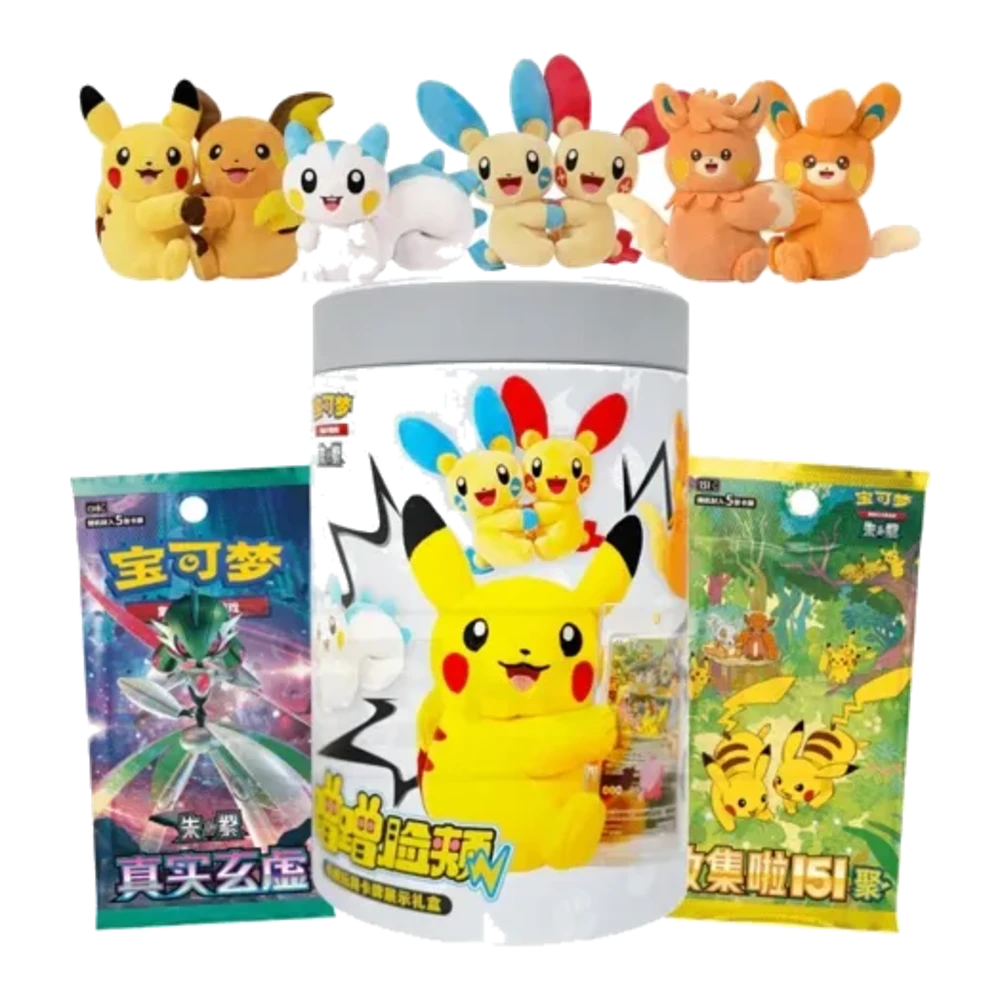 Nuzzle Cheeks Plush Card Display Blind Box (Chinese)